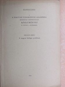 Ábrahám Ambrus - A magyar biológia problémái [antikvár]