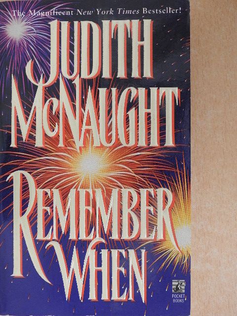 Judith McNaught - Remember When [antikvár]