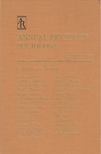 Judith Blake - Annual Review of Sociology Volume 19. 1993. [antikvár]