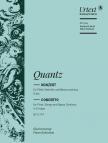 QUANTZ - KONZERT FÜR FLÖTE, STREICHER UND BASSO CONTINUO G-DUR KLAVIERAUSZUG