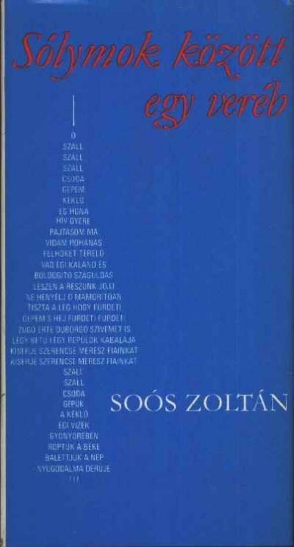 SOÓS ZOLTÁN - Sólymok között egy veréb [antikvár]