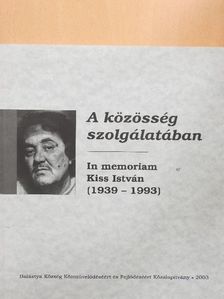 Angyalosi László - A közösség szolgálatában [antikvár]
