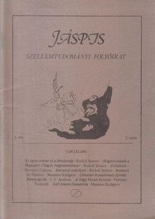 Biczó Iván (szerk.) - Jáspis I. évf. 2. szám 1990. december [antikvár]