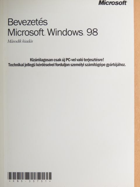 Bevezetés - Microsoft Windows 98 [antikvár]