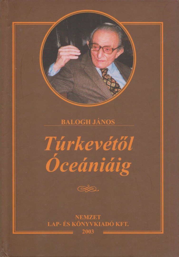 BALOGH JÁNOS - Túrkevétől Óceániáig [antikvár]