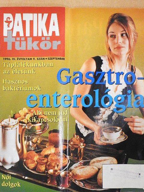 Dr. Kalán Júlia - Patika Tükör 1996. szeptember [antikvár]