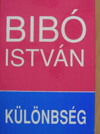 Bibó István - Különbség [antikvár]