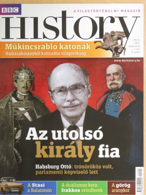 BBC History 2011. augusztus [antikvár]
