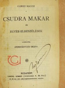 Csehov Antal - Csudra Makar/Malva/A tévedés/Bulyba tárász/Orosz beszélyek/Az ötödik kerék/Csehov Antal beszélyei és rajzai [antikvár]