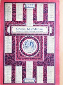 Ákosfyné Eötvös Iréne - Kincses Kalendáriom 1933 [antikvár]