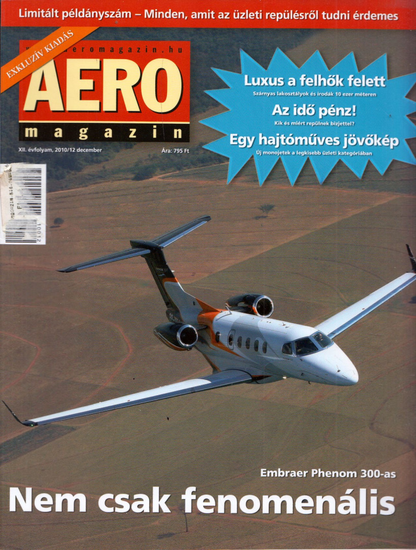 Sajtos Zoltán - Aero Magazin 2010/12 [antikvár]