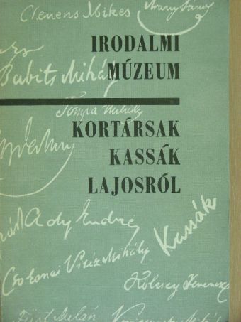 Bálint Endre - Kortársak Kassák Lajosról [antikvár]