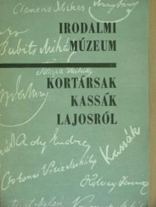 Bálint Endre - Kortársak Kassák Lajosról [antikvár]