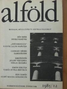Bakó Endre - Alföld 1985. december [antikvár]