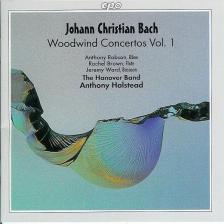 BACH JOHANN CHRISTIAN - WOODWIND CONCERTOS VOL.1 CD ANTHONY HALSTEAD