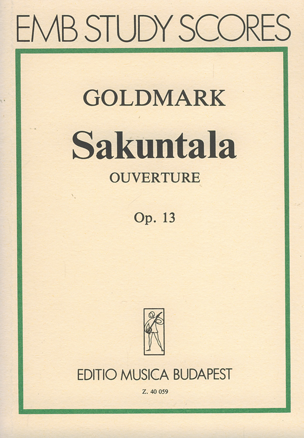 GOLDMARK KÁROLY - SAKUNTALA OUVERTURE OP.13,KISPARTITURA
