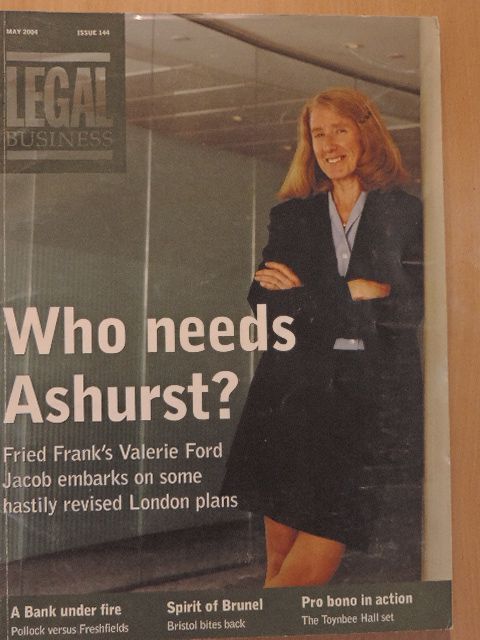 Caroline Thorpe - Legal Business May 2004 [antikvár]
