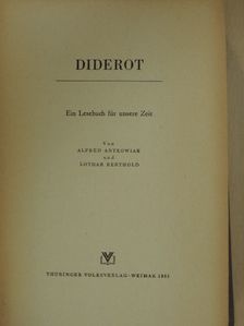 Alfred Antkowiak - Diderot [antikvár]