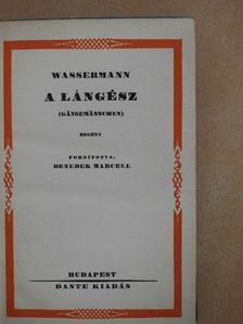 Wassermann - A lángész [antikvár]