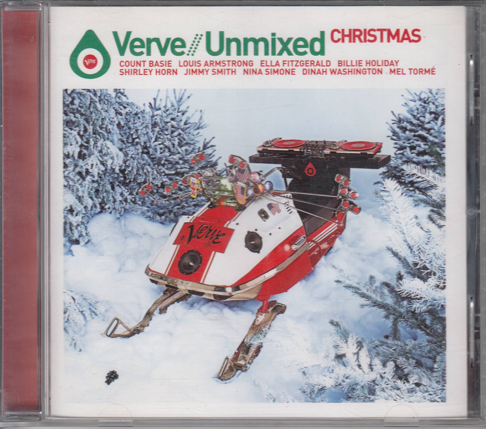 UNMIXED CHRISTMAS CD BASIE, ARMSTRONG, FITZGERALD, HOLIDAY