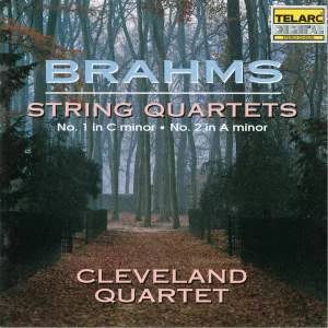BRAHMS... - STRING QUARTETS OP.51no1,2 CD CLEVELAND QUARTET