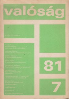 Kőrösi József - Valóság 1981/7 [antikvár]