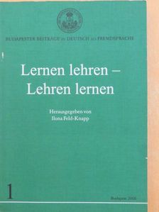 Lernen lehren - Lehren lernen [antikvár]