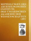 Bognár I. - Mitteilungen des Archäologischen Instituts der Ungarischen Akademie der Wissenschaften 7. 1977 [antikvár]
