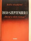 Balla Aladárné - 1930 szeptember 1 [antikvár]
