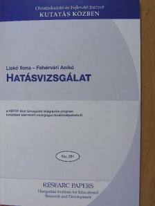 Fehérvári Anikó - Hatásvizsgálat [antikvár]