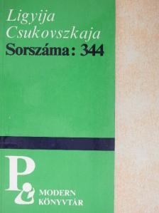 Ligyija Csukovszkaja - Sorszáma: 344 [antikvár]