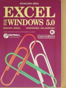 Kovalcsik Géza - Excel for Windows 5.0 [antikvár]