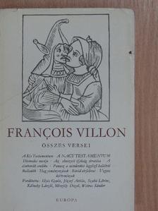 Francois Villon - Francois Villon összes versei [antikvár]