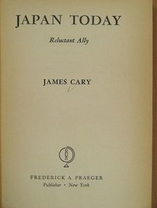 James Cary - Japan Today [antikvár]