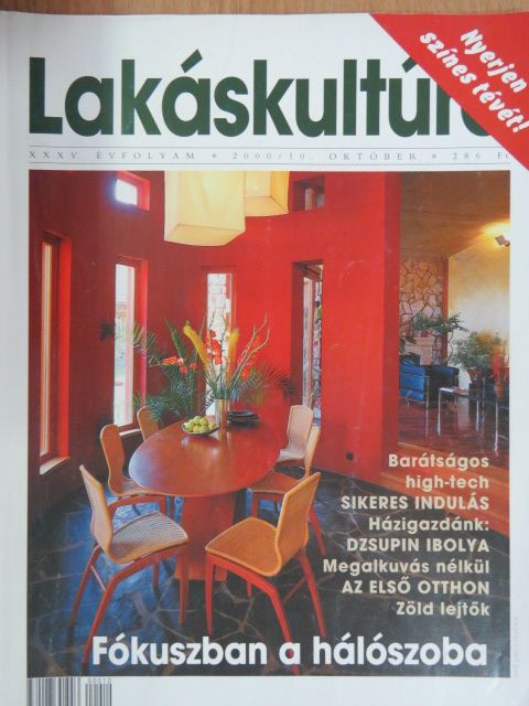 Lakáskultúra 2000. október [antikvár]