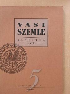 Bajzik Zsolt - Vasi Szemle 2000/5. (dedikált példány) [antikvár]