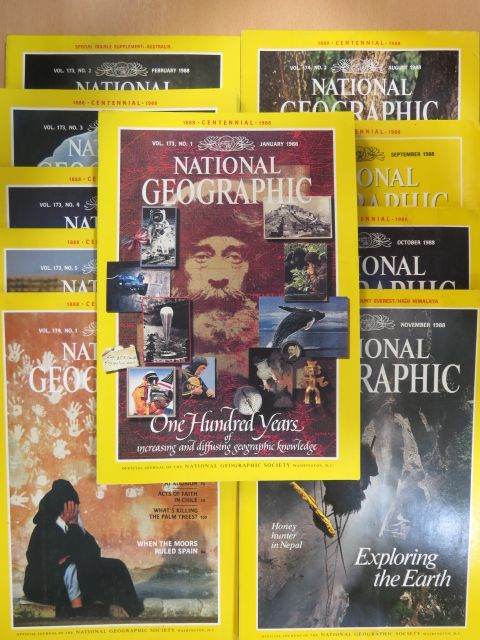 Ross Terrill - National Geographic 1988. (nem teljes évfolyam) [antikvár]
