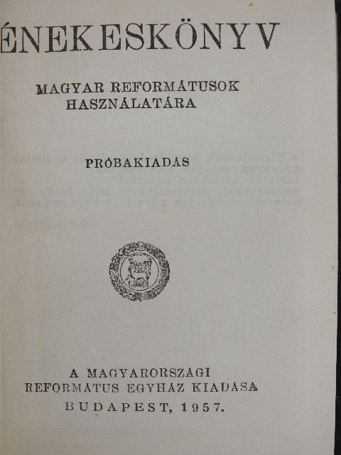 Énekeskönyv [antikvár]