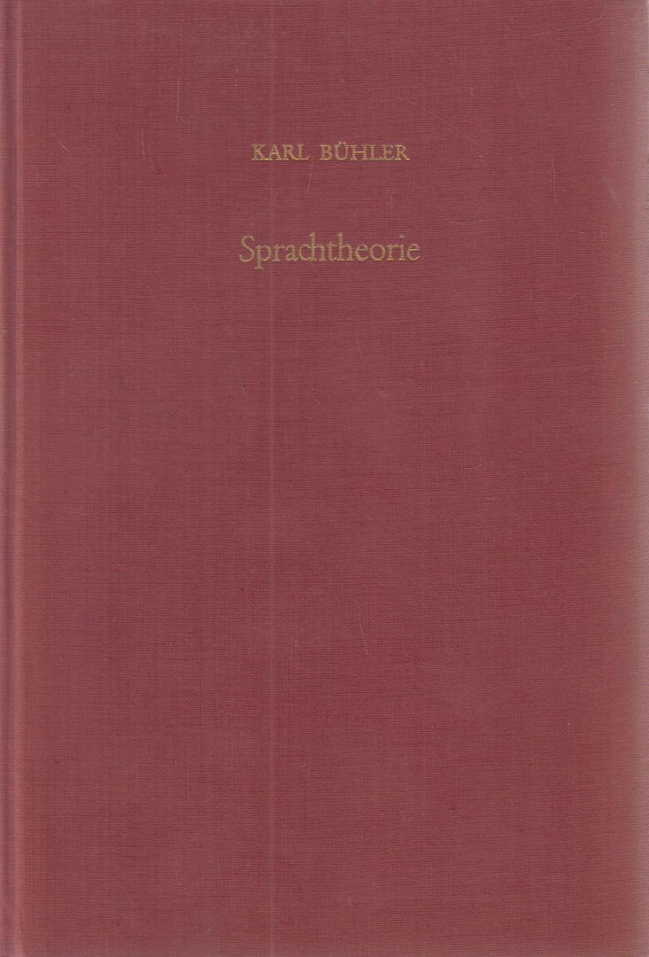 Bühler, Karl - Sprachtheorie [antikvár]