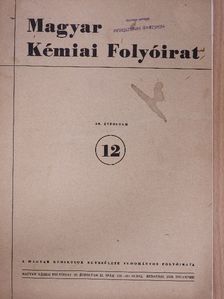A. P. Sztukov - Magyar Kémiai Folyóirat 1953. december [antikvár]