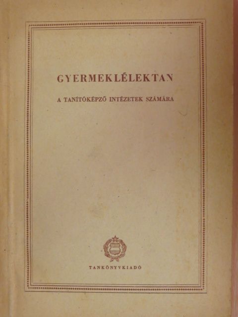 Dr. Lénárd Edit - Gyermeklélektan [antikvár]