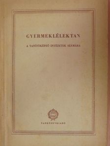 Dr. Lénárd Edit - Gyermeklélektan [antikvár]