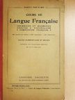 Ch. Maquet - Cours de Langue Francaise [antikvár]