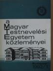 Arday László - A Magyar Testnevelési Egyetem közleményei 1992/1. [antikvár]