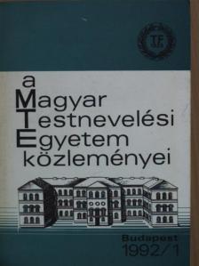 Arday László - A Magyar Testnevelési Egyetem közleményei 1992/1. [antikvár]
