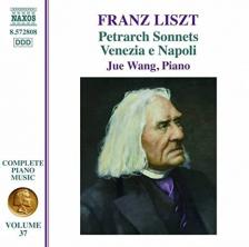 LISZT - PETRARCH SONNETS - VENEZIA E NAPOLI CD JUE WANG