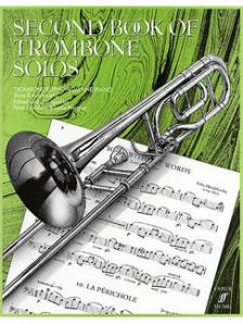 SECOND BOOK OF TROMBONE SOLOS.TROMBONE/ EUPHONIUM AND PIANO (GOODWIN & PEARSON)
