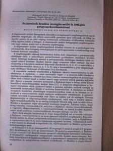 Dr. Bartosiewicz Gábor - Arthrosisok kezelése izomgörcsoldó és értágító gyógyszerkombinációval [antikvár]