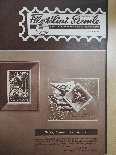 Bíró László - Filatéliai Szemle 1968. január-december [antikvár]