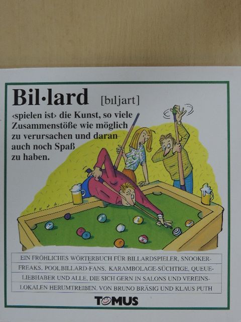 Bruno Bräsig - Billard [antikvár]